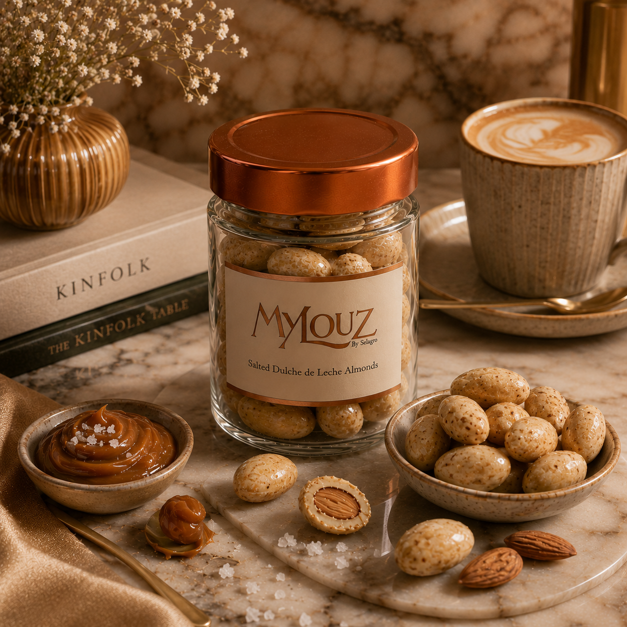 Dulce de Leche ve Deniz Tuzlu Badem